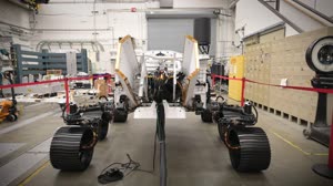 Twin of NASAâ€™s Perseverance Mars Rover Now on the Move